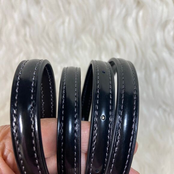 Shiny Black Coach Replacement Strap - Picture 1 of 7